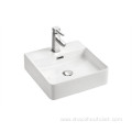 Bathroom ceramic wash basin square washbasin art basin